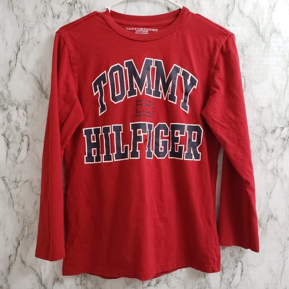 💕 Tommy Hilfiger long sleeve! Size: Large (boys) - Picture 1 of 9